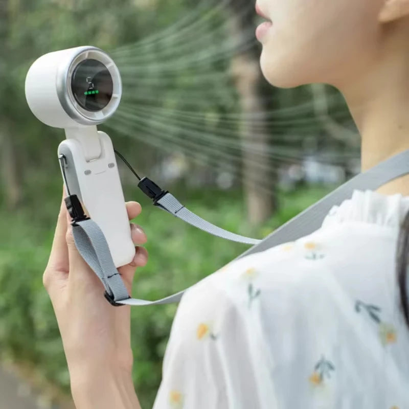 Handheld mini fan